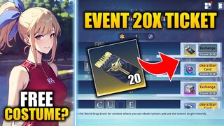 GRATIS 20 Tiket Gacha Dari Event & Bakal Ada Kostum GRATIS Lagi?! | Solo Leveling: ARISE
