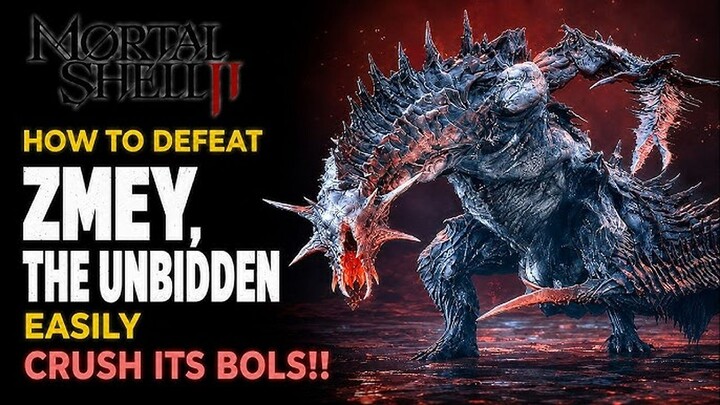 Mortal Shell 2 - How to Defeat Zmey the Unbidden Easily - Tiel Build (Cheesy Technique) - FINAL BOSS