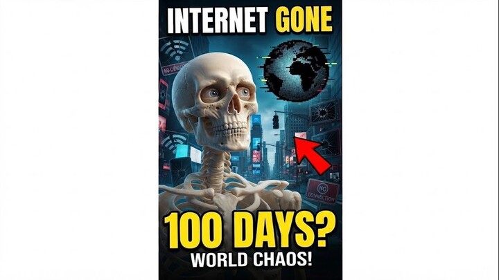 ماذا لو اختفى الانترنت لمدة 100يومWhat if the internet disappeared for 100 days?