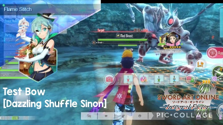 SAOIF: Test Bow- [Dazzling Shuffle Sinon]