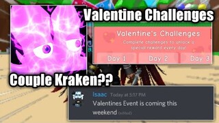 COUPLE KRAKENS?! Bgs Valentines Update Leaks! (Roblox)