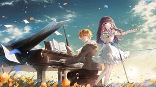 [Ống kính đẹp/chất liệu anime] Đó là giấc mơ thoáng qua về những ngôi sao băng trên bầu trời đêm