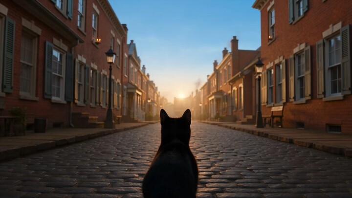 What a Black Cat Saw on July 4, 1776