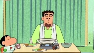 [Crayon Shin-chan] Hiroshi menerjang salju tebal untuk membeli tahu. Sup tahu panas dipadukan dengan