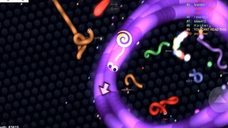 Slither.io A.I. 100,000+ Score Epic Slitherio Gameplay #74 6