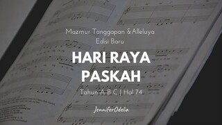 Mazmur Tanggapan & Alleluya Edisi Baru Hari Raya Paskah Tahun ABC - JenniferOdelia