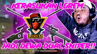 LOREM INDONESIA DUAL SNIPER BANTAY 1 SERVER!! - FREE FIRE INDONESIA