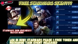 HOW TO GET FREE STARWARS & EPIC SKINS USING FREE GALACTIC TICKETS IN STAR WARS DRAWS EVENT | MLBB