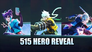 THESE ARE YOUR NEXT 515 HEROES