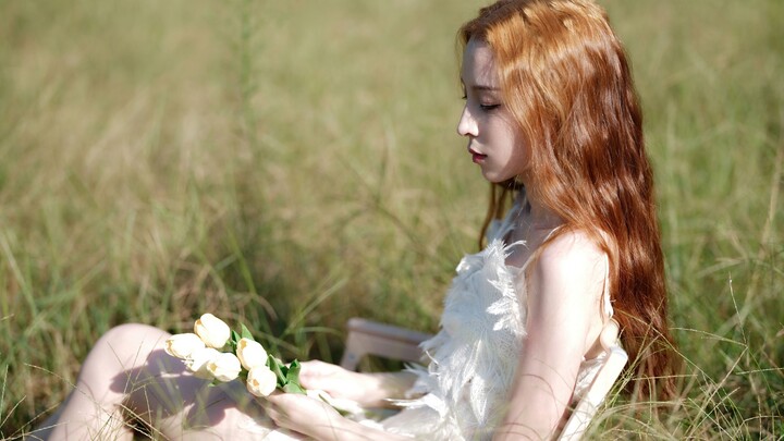 【Quý phu nhân】Tẩy mái tóc đen đã nuôi suốt 29 năm thành màu vàng óng!