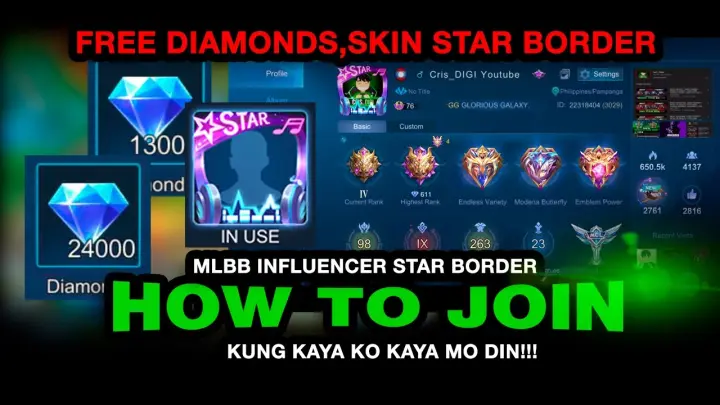How To Join MLBB KOL or Creator Camp and be a MLBB Influencer