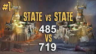 BERTEMU LAGI MUSUH TERKUAT OSS 485 vs TAP 719 SVS PART 1 STATE OF SURVIVAL