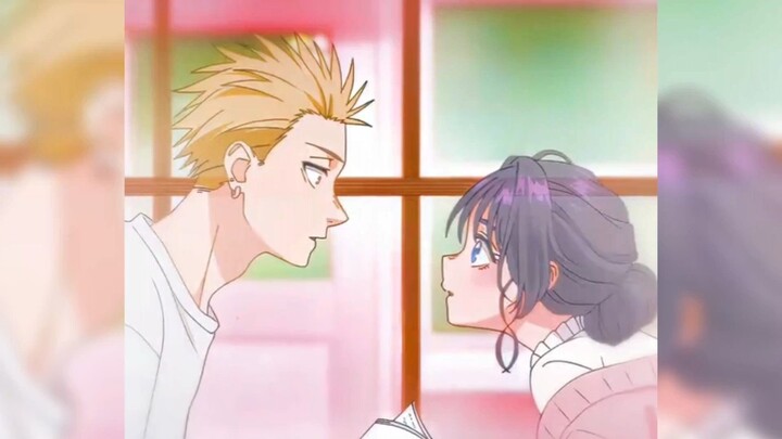 kisah cinta rintarao & waguri 🥰♥️ romance anime