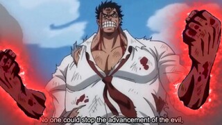 Monkey D Garp และ GolD Roger Defeated Rocks D Xebec หุบเขาก็อด
