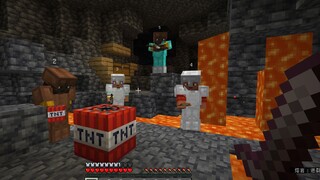 When you need to steal a box guarded by 30 players!