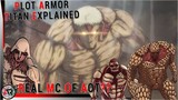 Strongest Titan?! Reiner the Plot Armor Titan | Attack on Titan Explained