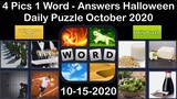 4 Pics 1 Word - Halloween - 15 October 2020 - Daily Puzzle + Daily Bonus Puzzle - Answer-Walkthrough