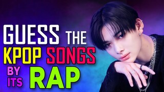 [KPOP GAMES] CAN YOU GUESS THE KPOP SONG BY ITS RAP