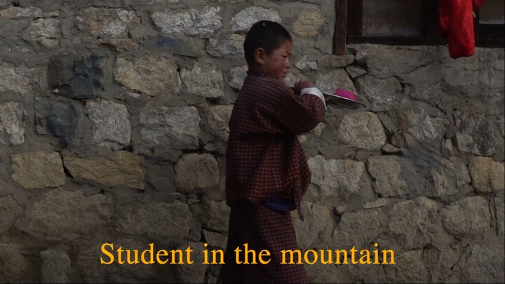 Life of student in the remote village