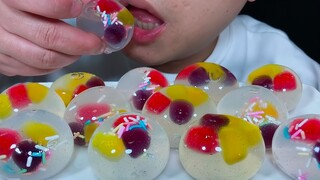 吃彩色QQ糖水球，听不一样的咀嚼音！