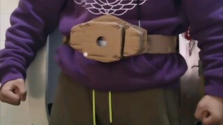 "About the fact that my family didn't have the means, so I made the Imperial Cavalry Transformer out