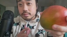 ASMR EATING SOUNDS - MANGO (NO TALKING & SIGN LANGUAGE)