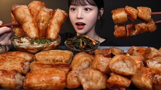 SUB)그런 날 있잖아요 대창만 가득 먹고싶은.. 진짜 통대창 먹방! 파김치까지 대창파티 리얼사운드 Daechang Intestines Mukbang Asmr