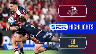 HIGHLIGHTS | REDS v HIGHLANDERS | Super Rugby Pacific 2024 | Round 9