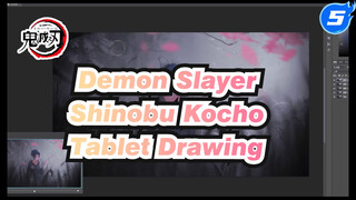 Menggambar Shinobu Kocho | Demon Slayer | Tablet Drawing_5