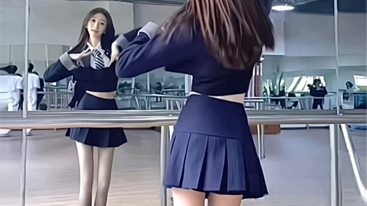 after like-ive 翻跳 | 今天的人设是美式学姐~