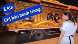 Xe tang đi ngang bất ngờ gọi tên DIVA Cát Thy Bánh tráng trộn