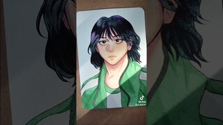 draw Sae Byeok (067) in my style - Squid Game #short