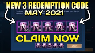 ML REDEMPTION CODES MAY 2021 - REDEEM CODE IN MOBILE LEGENDS