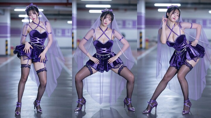 【Ballet nhung tím】Lên xuống up & down ❤ Mỹ nữ ballet nhảy vũ đạo Hàn Quốc