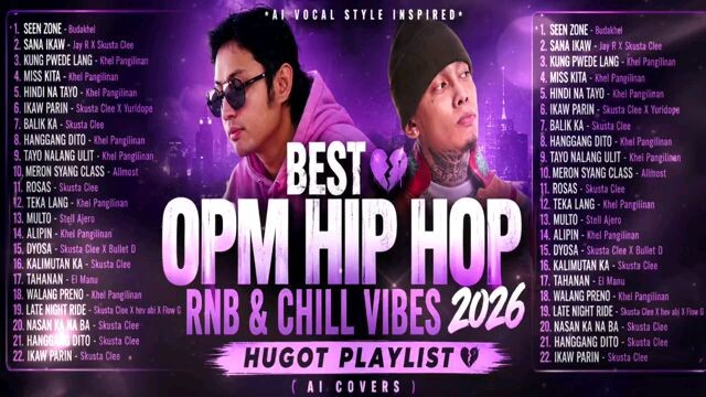 Best OPM Hip Hop - R&B Chill Vibes 2026