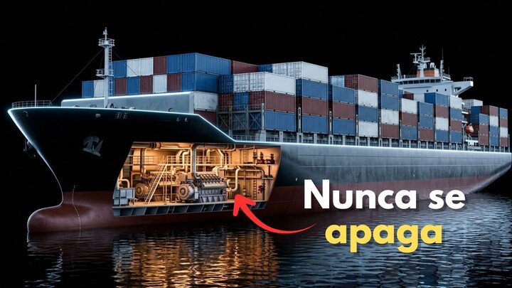 ¿Por qué los BARCOS nunca apagan su MOTOR en alta mar ?