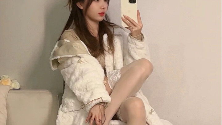 White silk is nice too, isn’t it?