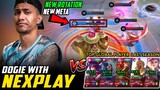 DOGIE NEW META & ROTATION Almost Outplayed by TOP GLOBAL PLAYER LAST SEASON?! (GREY SQUAD) ~ MLBB