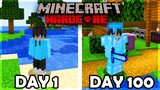I Survived 100 Days in Minecraft Hardcore.. Here's what happened.
