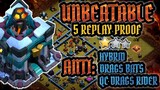 NEW UNBEATABLE TH13 WAR BASE + REPLAY PROOF | ANTI DRAGS BATS/DRAGS RIDERS & HYBRID | CLASH OF CLANS