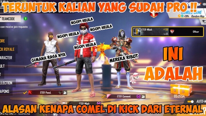COMEL DI KICK ? INI ALASAN NYA BANG JAGO 😁