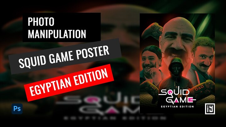 Squid Game Poster Manipulation #squidgame #poster #photoshop #photomanipulation
