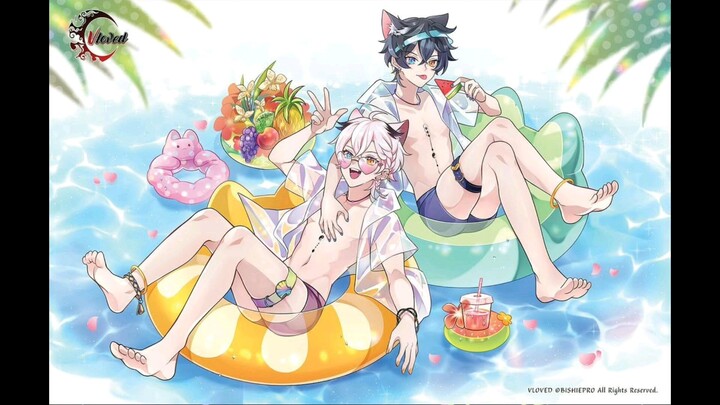 Shiroki & Kuroki Nekomata Twins 🤍🖤