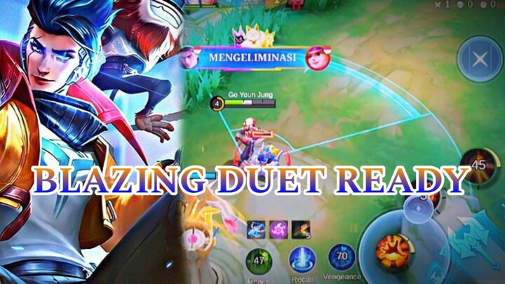 BLAZING DUET READY