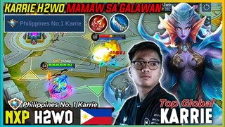 🇵🇭 PHILIPPINES NO. 1 KARRIE H2wo Pinakitaan ang Kalaban sa Karrie, Imba True Damage