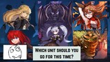 Guardian Tales | Who To Pull between Noxia, Scintillia, Future Knight, Alef and Eugene?