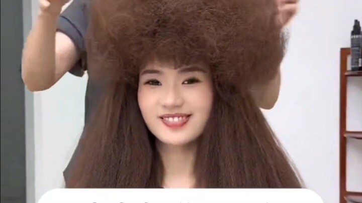 要运动会了，我去理发说扎个丸子头，理发师