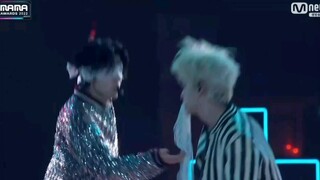 合集|崔然竣崔秀彬MAMA白色蕾丝蒙眼双人舞