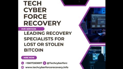 TRUSTED BITCOIN RECOVERY SPECIALISTS = TECH CYBER FORCE RECOVERY