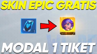 BURUAN AMBIL PASS/TIKET GRATIS ASPIRANTS! BISA DAPAT SKIN EPIC HANYA 1X GACHA! | MOBILEL LEGENDS